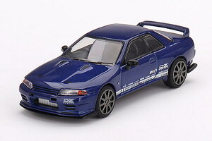 MINI GT 1/64 Nissan �X�J�C���C�� GT-R VR32 Top Secret ���^���b�N�u���[(�E�n���h��)MGT00589-R