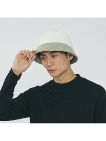 ＜BASIQUENTI＞【消臭&抗菌】2トーン コーデュロイ クルーハット/メト ABAHOUSE LASTWORD アバハウス 帽子 ハット ネイビー ブラウン ブラック グリーン【送料無料】[Rakuten Fashion]
