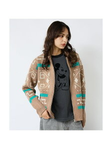�yPENDLETON /�y���h���g�� �zWESTERLEY Cardigan/ ABAHOUSE LASTWORD �A�o�n�E�X �g�b�v�X �J�[�f�B�K�� �x�[�W�� �u���b�N �z���C�g�y���������z[Rakuten Fashion]