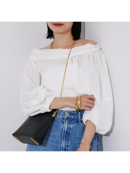 楽天市場】【SALE／40%OFF】コットンオフショルボリュームブラウス 
