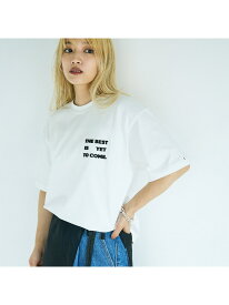 【ユニセックス】刺繍 ロゴ Tシャツ NOMINE ノミネ トップス カットソー・Tシャツ ホワイト グレー レッド ブラック[Rakuten Fashion]