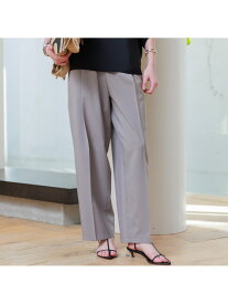 【SALE／20%OFF】ウエストゴム ワイドバレルパンツ Rouge vif la cle ルージュ・ヴィフ ラクレ パンツ その他のパンツ グレー ブラック【RBA_E】【送料無料】[Rakuten Fashion]