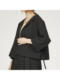 【SALE／48%OFF】【セットアップ対応】サッカーボーダーショートシャツジャケット abahouse mavie アバハウス マヴィ ジャケット・アウター その他のジャケット・アウター ブラック ブラウン【RBA_E】【送料無料】[Rakuten Fashion]