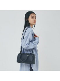 レザー2WAYミニボストンバッグ collex コレックス バッグ ボストンバッグ グレー ブラック【送料無料】[Rakuten Fashion]