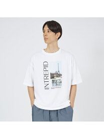 【LE TRIO ABAHOUSE】INTREPID / グラフィックTシャツ ABAHOUSE LASTWORD アバハウス トップス カットソー・Tシャツ ホワイト【送料無料】[Rakuten Fashion]
