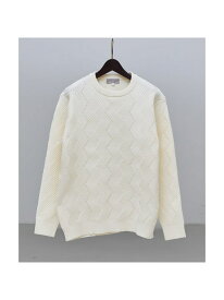 【SALE／20%OFF】【ジオメトリック柄 / 軽量】プルオーバーニット ABAHOUSE LASTWORD アバハウス トップス ニット ブラック ネイビー ブルー ブラウン グレー ホワイト【RBA_E】【送料無料】[Rakuten Fashion]