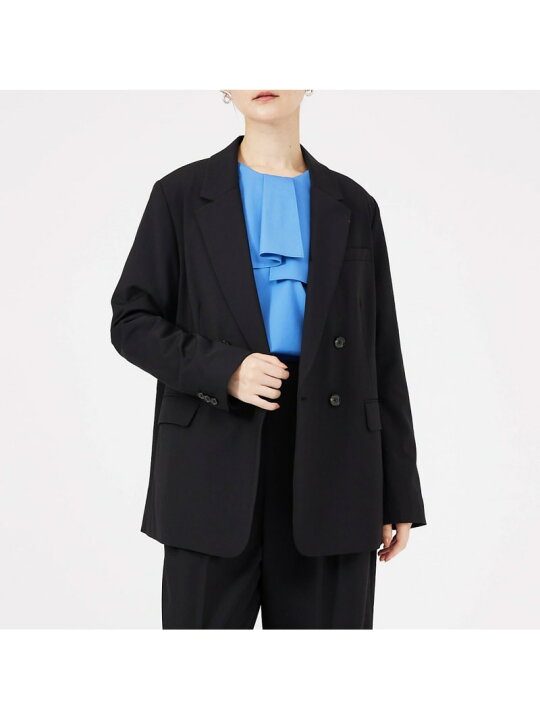 楽天市場】【SALE／30%OFF】ウールトロダブルボタンジャケット qualite  