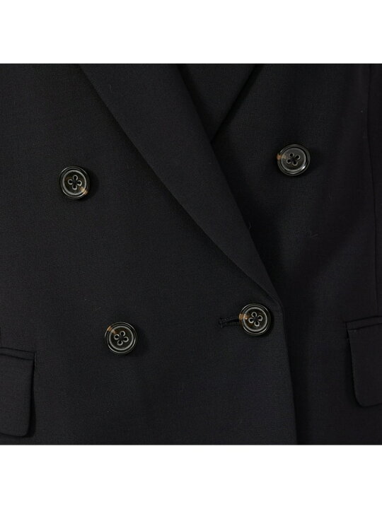 楽天市場】【SALE／30%OFF】ウールトロダブルボタンジャケット qualite  