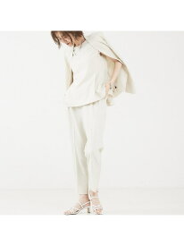【エニデイカセット】ノーカラージャケット&フレンチスリーブ・パンツセットアップ abahouse mavie アバハウス マヴィ スーツ・フォーマル セットアップスーツ ホワイト ブルー ブラック【送料無料】[Rakuten Fashion]