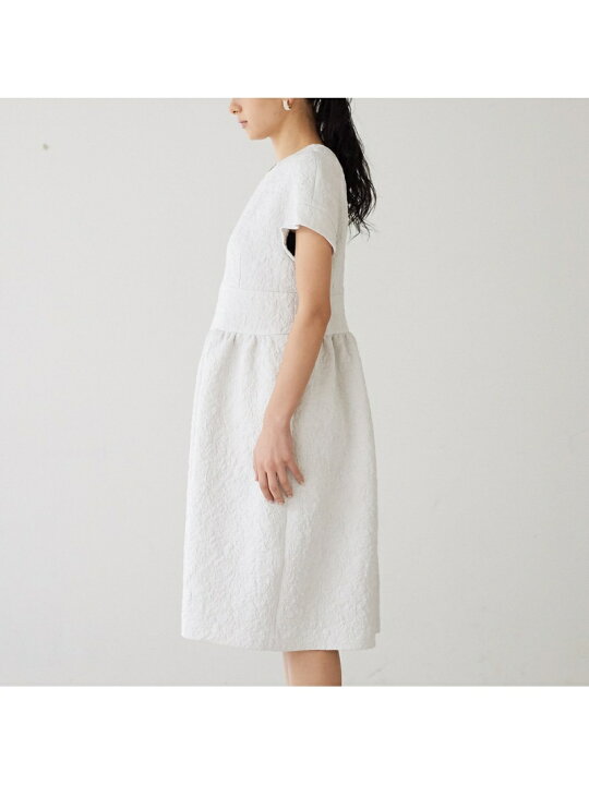楽天市場】【SALE／60%OFF】【BELLE ROBE】ふくれジャガードワンピース  