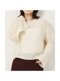 【SALE／20%OFF】シアージャガードブラウス abahouse mavie アバハウス マヴィ トップス その他のトップス ホワイト ブラック ブルー【RBA_E】【送料無料】[Rakuten Fashion]