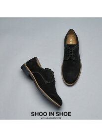 【SHOO IN SHOE】スエード ダービーシューズ 一部店舗+WEB限定 alfredoBANNISTER アルフレッド・バニスター シューズ・靴 スニーカー グレー ネイビー ブラウン ブラック【送料無料】[Rakuten Fashion]