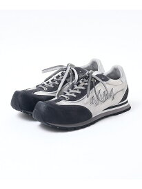 【26S/S】ヴィンテージ コンビネーション スニーカー alfredoBANNISTER アルフレッド・バニスター シューズ・靴 スニーカー グレー オレンジ ブルー【送料無料】[Rakuten Fashion]