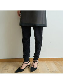 【SALE／30%OFF】モールニットレギンス Rouge vif la cle ルージュ・ヴィフ ラクレ パンツ その他のパンツ ホワイト ブラック【RBA_E】【送料無料】[Rakuten Fashion]