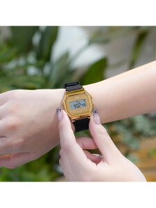 �yICE-WATCH / �A�C�X�E�H�b�`�zDIGIT RETRO METAL / Rouge vif la cle ���[�W���E���B�t ���N�� �A�N�Z�T���[�E�r���v �r���v�y���������z[Rakuten Fashion]