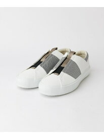 【26S/S】比翼 スリッポン スニーカー alfredoBANNISTER アルフレッド・バニスター シューズ・靴 スニーカー ホワイト ネイビー ブラック【送料無料】[Rakuten Fashion]