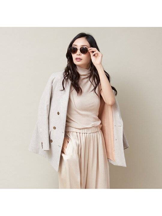 楽天市場】【SALE／30%OFF】ミックスツイードダブルジャケット qualite 
