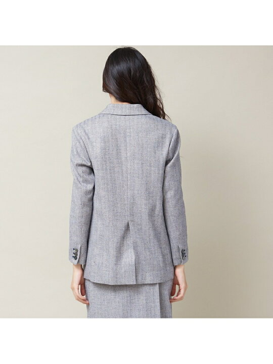 楽天市場】【SALE／30%OFF】ミックスツイードダブルジャケット qualite 