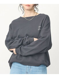 【SALE／20%OFF】【軽やか素材】ロゴスウェット abahouse mavie アバハウス マヴィ トップス スウェット・トレーナー グレー ブルー ピンク【RBA_E】【送料無料】[Rakuten Fashion]