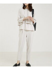 【エニデイカセット】バックフレアーセットアップ abahouse mavie アバハウス マヴィ スーツ・フォーマル セットアップスーツ ホワイト ブラック グレー【送料無料】[Rakuten Fashion]