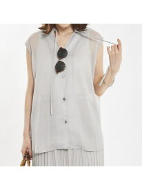 【SALE／48%OFF】【セットアップ対応】ストリングノースリシャツ abahouse mavie アバハウス マヴィ トップス シャツ・ブラウス ブルー グレー ブラック【RBA_E】[Rakuten Fashion]