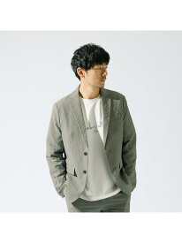 【SALE／36%OFF】【QuickDry / セットアップ対応】オニサッカー ジャケット / サマージ ABAHOUSE LASTWORD アバハウス ジャケット・アウター テーラードジャケット・ブレザー ブラック カーキグリーン ネイビー【RBA_E】【送料無料】[Rakuten Fashion]