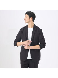 【SALE／18%OFF】【セットアップ対応】シルキータッチ ウォッシャブル ジャケット ABAHOUSE LASTWORD アバハウス ジャケット・アウター テーラードジャケット・ブレザー ブラック ネイビー ブラウン グレー【RBA_E】【送料無料】[Rakuten Fashion]