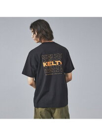 【KELTY / ケルティー】バックタイポロゴプリントTシャツ ABAHOUSE LASTWORD アバハウス トップス カットソー・Tシャツ ブラック ベージュ ホワイト【送料無料】[Rakuten Fashion]