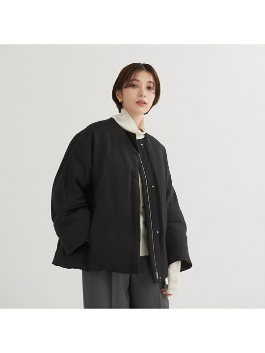 楽天市場】【SALE／20%OFF】マフラー付きグログランダウン Rouge vif 