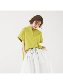 ブロードフレンチスリーブシャツ abahouse mavie アバハウス マヴィ トップス シャツ・ブラウス グリーン イエロー ホワイト ネイビー【送料無料】[Rakuten Fashion]