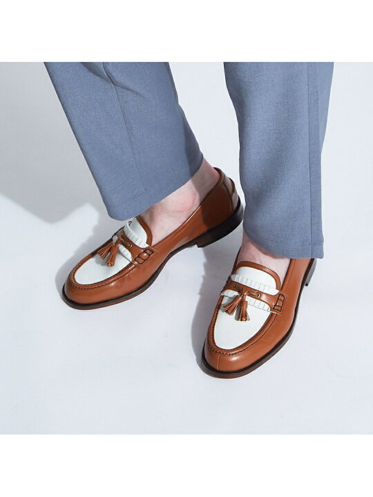 楽天市場】【SALE／40%OFF】バイカラータッセルローファー 