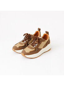 【SALE／40%OFF】配色ボリュームスニーカー Au BANNISTER オゥ・バニスター シューズ・靴 スニーカー グレー ブラック グリーン ブラウン【RBA_E】【送料無料】[Rakuten Fashion]