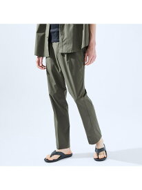 【AH ABAHOUSE / セットアップ対応】撥水 ストレッチ タックスラック ABAHOUSE LASTWORD アバハウス パンツ スラックス・ドレスパンツ ブラック グレー カーキグリーン ブルー【送料無料】[Rakuten Fashion]