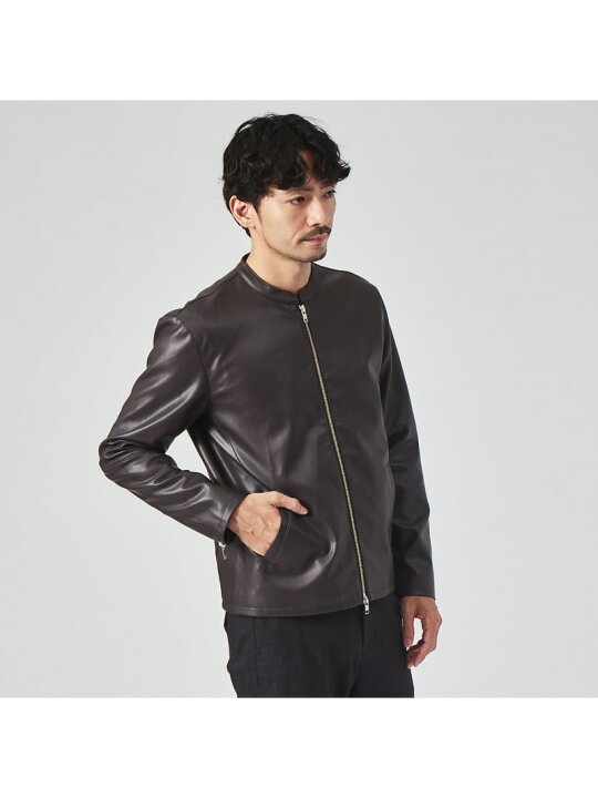 楽天市場】【定番】ネオレザー シングル ライダース ABAHOUSE LASTWORD 