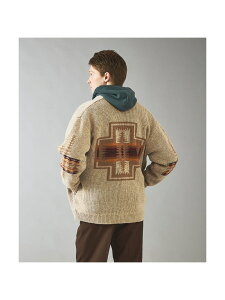 �yPENDLETON/�y���h���g���zShetland Wool Cardigan ABAHOUSE LASTWORD �A�o�n�E�X �g�b�v�X �j�b�g �u���b�N �x�[�W�� �z���C�g�y���������z[Rakuten Fashion]