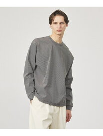 コットンポンチ モダンフィット ボーダーロンT / オーバーサイズ ABAHOUSE LASTWORD アバハウス トップス カットソー・Tシャツ グレー ブラウン ブラック【送料無料】[Rakuten Fashion]