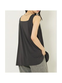 【SALE／20%OFF】【2WAY】スクエアネックシャツヘムタンク abahouse mavie アバハウス マヴィ トップス キャミソール ホワイト ブラック グレー【RBA_E】[Rakuten Fashion]