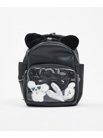 【再入荷】オシゴトリュックミニ【推し活】 LOWELL Things ロウェル シングス バッグ リュック・バックパック ブラック ホワイト【送料無料】[Rakuten Fashion]