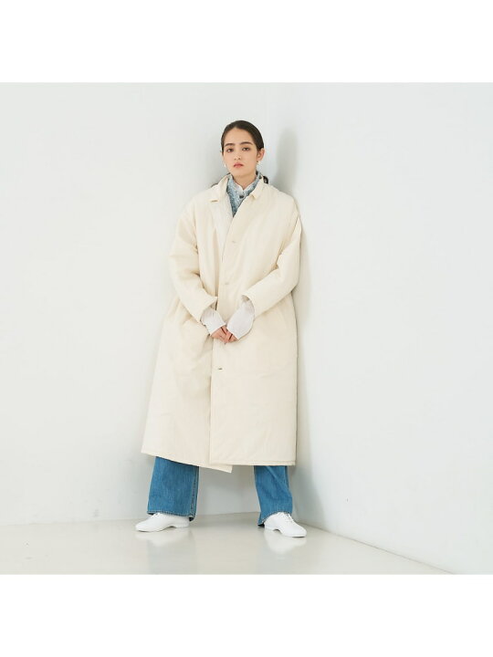 楽天市場】【yarmo/ヤーモ】Quilting Lab Coat キルティングラボコート 