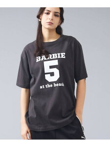 �yHealthyDenim/�w���V�[�f�j���zBarbie5 at the bea Rouge vif la cle ���[�W���E���B�t ���N�� �g�b�v�X �J�b�g�\�[�ET�V���c �u���b�N �O���[ �z���C�g�y���������z[Rakuten Fashion]