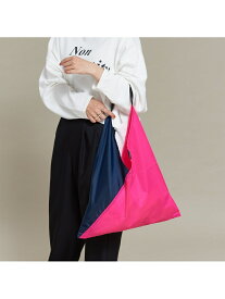 【SALE／15%OFF】【MELO】bicoler TriangleTote BAG NOMINE ノミネ バッグ トートバッグ ピンク ベージュ【RBA_E】【送料無料】[Rakuten Fashion]