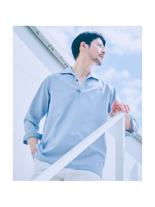 楽天市場】【SALE／44%OFF】【リネンタッチ】カプリ7分袖シャツ 