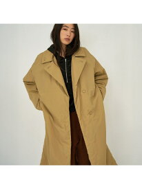 3WAYカラー中綿ロングコート NOMINE ノミネ ジャケット・アウター ステンカラーコート ホワイト ベージュ ブラウン グリーン ブラック【先行予約】*【送料無料】[Rakuten Fashion]