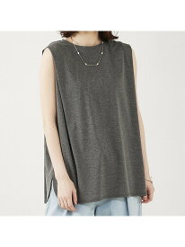 タックロングタンク abahouse mavie アバハウス マヴィ トップス カットソー・Tシャツ ホワイト ブラック グレー レッド ブルー【送料無料】[Rakuten Fashion]