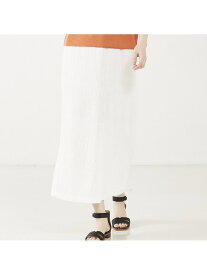 【SALE／10%OFF】【セットアップ対応】楊柳タイトスカート abahouse mavie アバハウス マヴィ スカート ロング・マキシスカート ブラック グリーン ホワイト【RBA_E】【送料無料】[Rakuten Fashion]