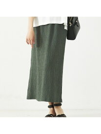 【SALE／10%OFF】【セットアップ対応】楊柳タイトスカート abahouse mavie アバハウス マヴィ スカート ロング・マキシスカート ブラック グリーン ホワイト【RBA_E】【送料無料】[Rakuten Fashion]