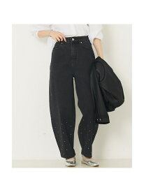 【SALE／44%OFF】オリジナルカーブデニム(ラインストーン付き) abahouse mavie アバハウス マヴィ パンツ ジーンズ・デニムパンツ ブラック【RBA_E】【送料無料】[Rakuten Fashion]