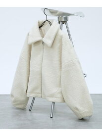 【SALE／10%OFF】ブークレーショートブルゾン abahouse mavie アバハウス マヴィ ジャケット・アウター ブルゾン・ジャンパー グレー ブラウン ホワイト【RBA_E】【送料無料】[Rakuten Fashion]