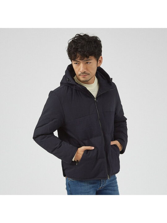 楽天市場】【SALE／33%OFF】【コンビデザイン】フード ダウン ブルゾン 