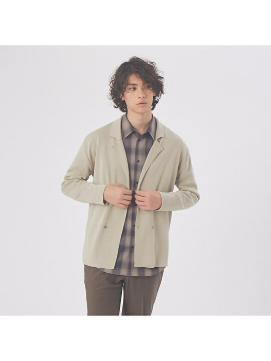 楽天市場】【SALE／50%OFF】総針 ニット ダブルジャケット 